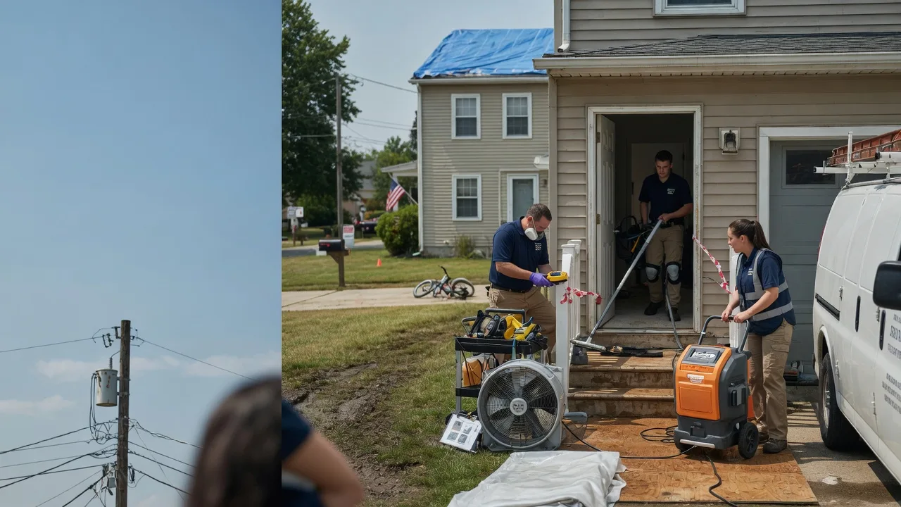 Water Damage Repair in Karns City, PA near me